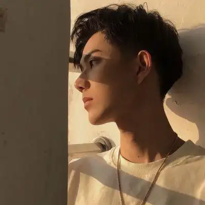 y青春文案馆禁欲系男生头像