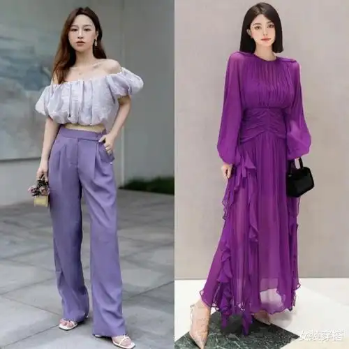 紫色配这10种颜色最好看 气质优雅温柔高级