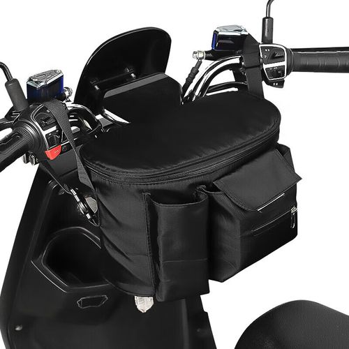 适用于装手机的电动车大号挂物包电动自行车骑行挂包雨衣收纳袋前置物