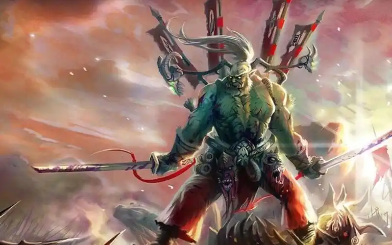 当魔兽剑圣跳劈几率变成100%,剑圣跳的腿都酸了.