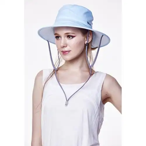 【后益hoiisunsoul】极光upf50 抗uv防晒圆筒帽-红光