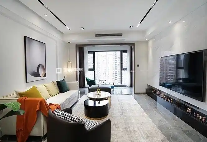 轻奢客厅装修效果图