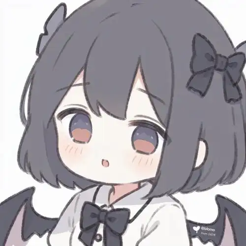 黑发款,小恶魔闺蜜头像