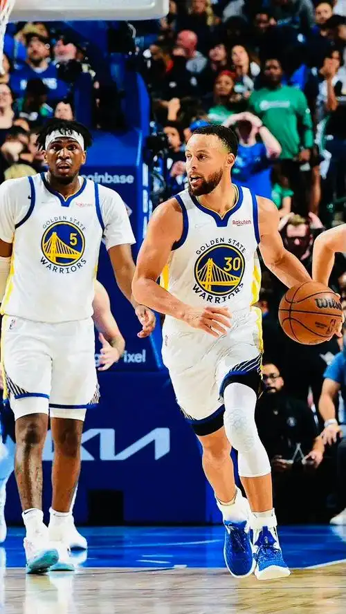 nba篮球场壁纸全景图(「球星壁纸第69期」:西决g3勇士队,请拿走你偶像
