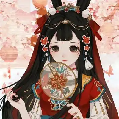 绝版古风女生动漫头像