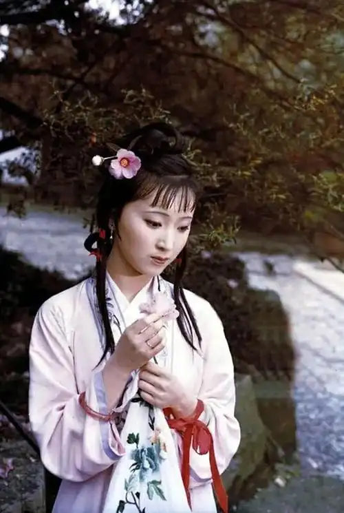 87版红楼梦黛玉葬花陈晓旭饰林黛玉