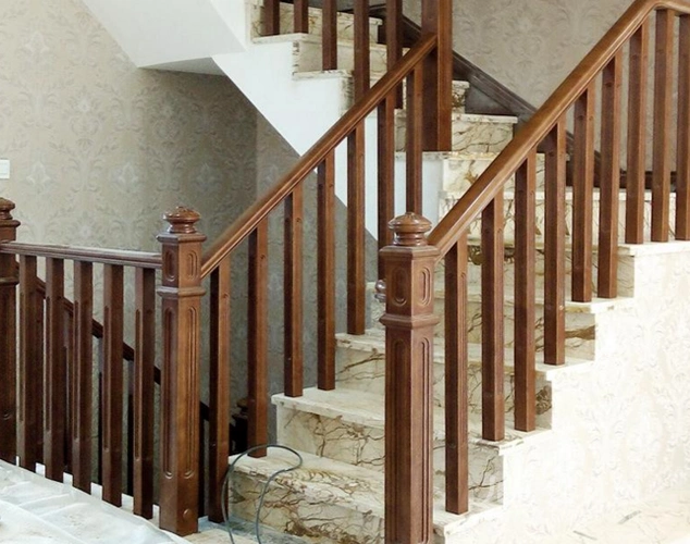 实木楼梯的立柱怎么安装好实木楼梯立柱安装方法