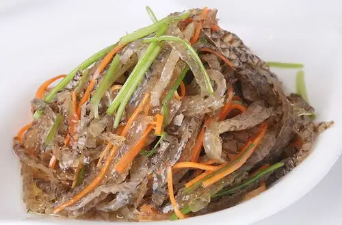 自炒香辣鱼皮的做法