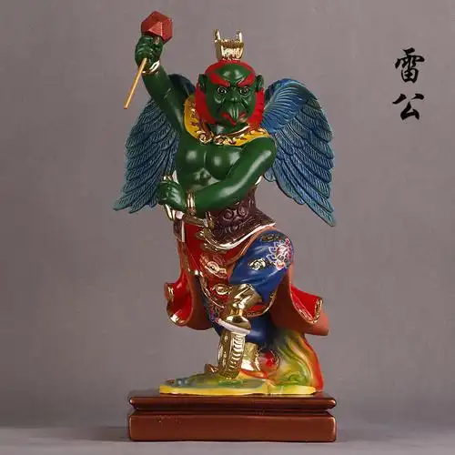 元帅神像五营将军哪吒雷公中坛杨戬赵康元帅树脂摆件