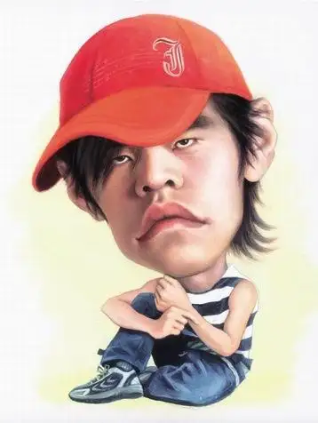 农资休闲惊呆了一组名人漫画肖像我都笑尿了