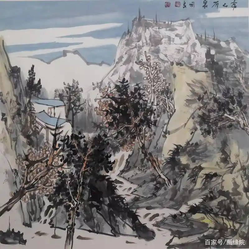 张国良画家山水画作品赏析