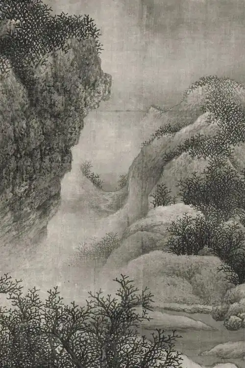 欣赏宋范宽的雪景寒林图