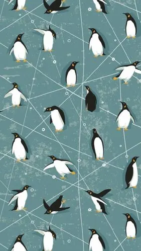 海报iphone 壁纸 锁屏 微信 背景 手绘 插画 平铺