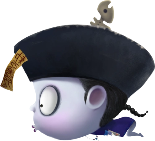 僵尸#小僵尸#可爱#中国风#僵小鱼#创意#壁纸#卖萌#萌萌的僵尸#高清