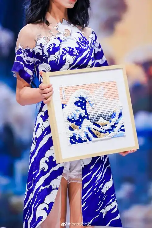 世界名画走秀也太超前了#当乐高积木的创意与经典名画相遇,一场视觉