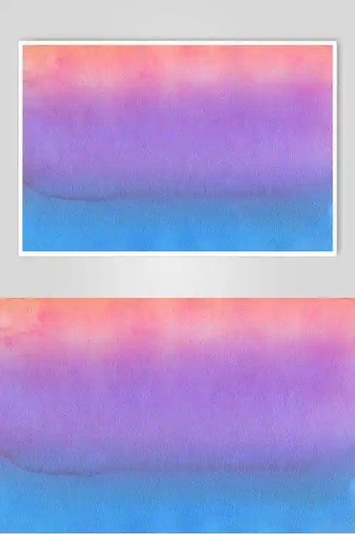 蓝色紫色渐变水彩纸质纹理图片