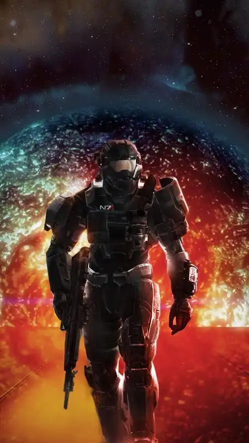 科幻战甲超清壁纸么么哒