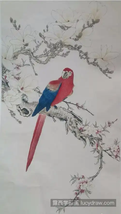 超级简单的工笔画法分享 - 学院 - 摸鱼网 - ∑(っ°Д°;)っ 让世界