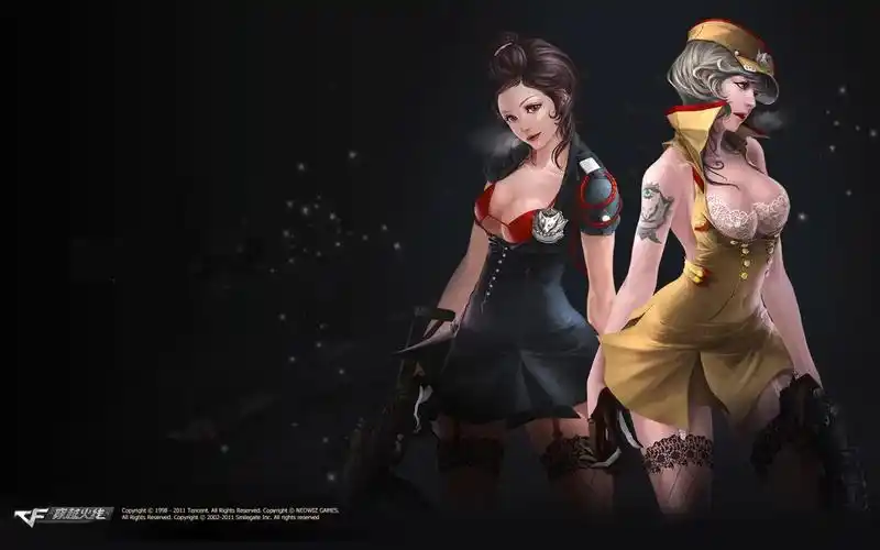 穿越火线女角色白骨精终结者大长腿性感全身照高清美图合辑2022