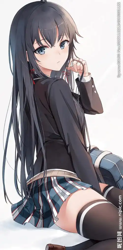 长头发女孩设计图__动漫人物_动漫动画_设计图库_昵图网nipic.com