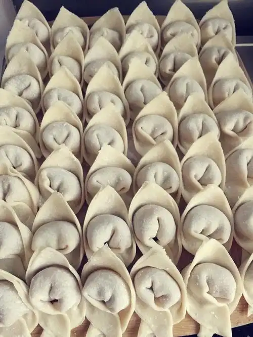 胖墩墩r做的鸡肉香菇大馅馄饨