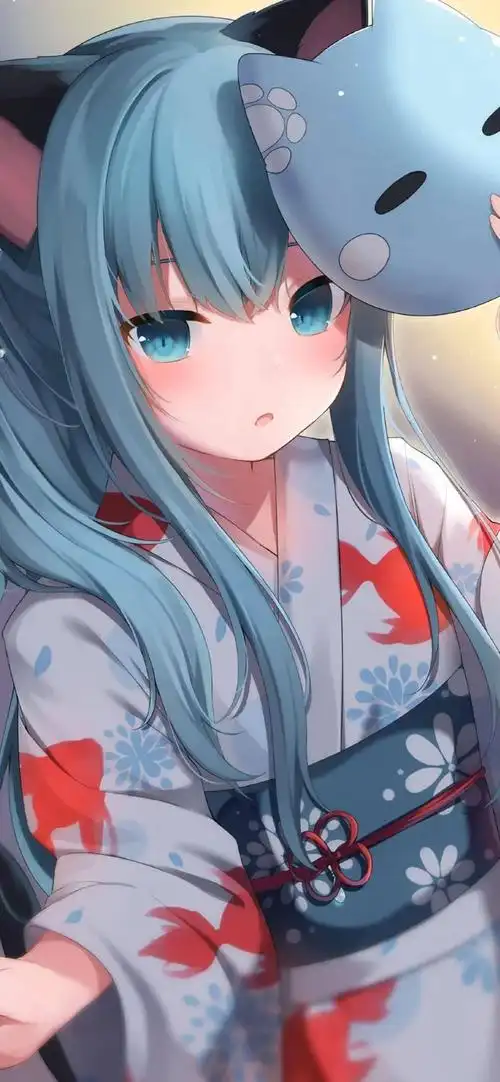 猫羽雫动漫壁纸手机壁纸猫耳女生壁纸