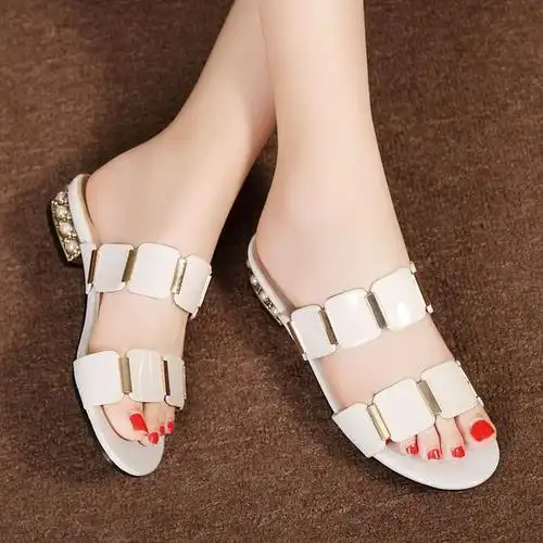 又仙又美的一字拖这8款惊艳了气质女神必备品经典简约舒适