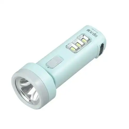 久量9162充电手电筒小型便携led侧灯家用多功能照明电筒