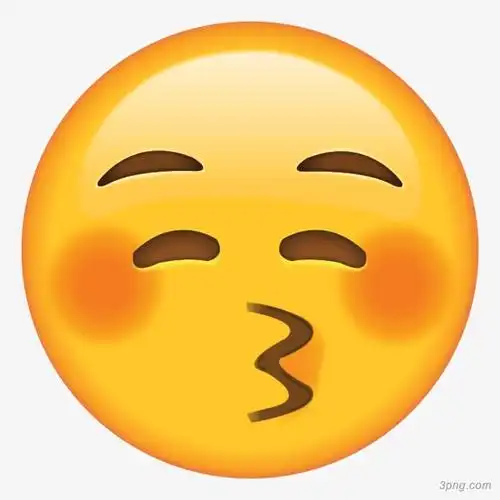 脸红表情包png素材透明免抠图片-卡通手绘