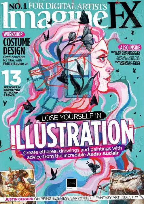 imaginefx科幻数字艺术杂志2020年12月刊