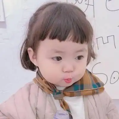 萌娃女生可爱嘟嘴头像 2021最新女生嘟嘴可爱嘟嘴头像