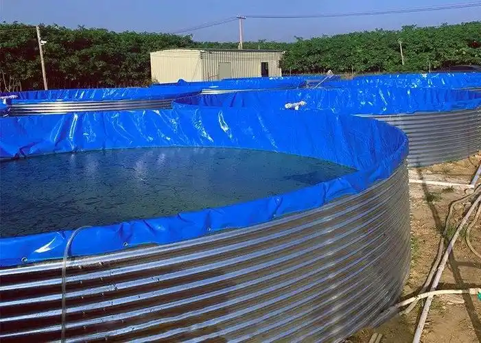 5,镀锌板水池一般高于地面1米以上,可以避免大雨天气带来的污水泥浆