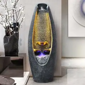 轩辕水景淘宝家用养鱼池摆件假山流水喷泉阳台室内水景观户外花园