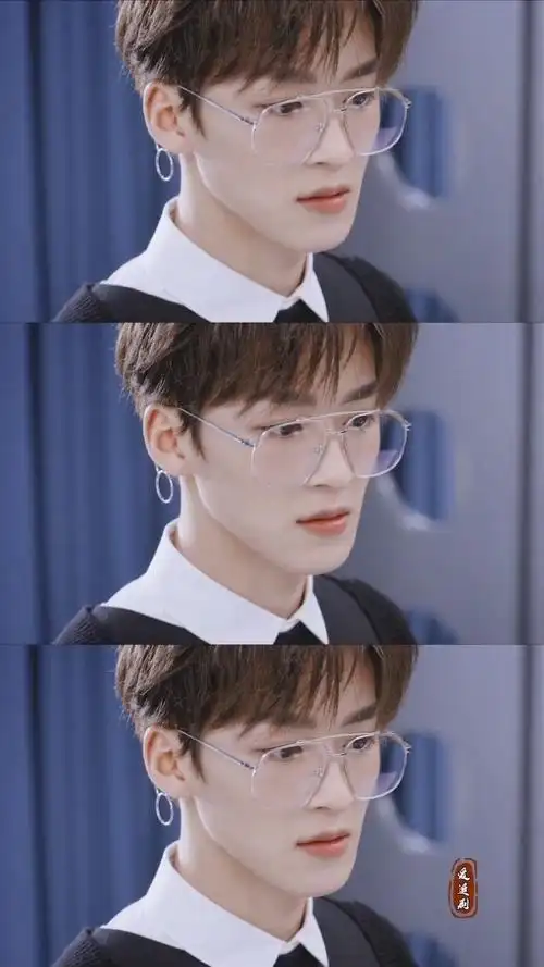何洛洛戴眼镜好绝,陆啸好可!《完美的他》