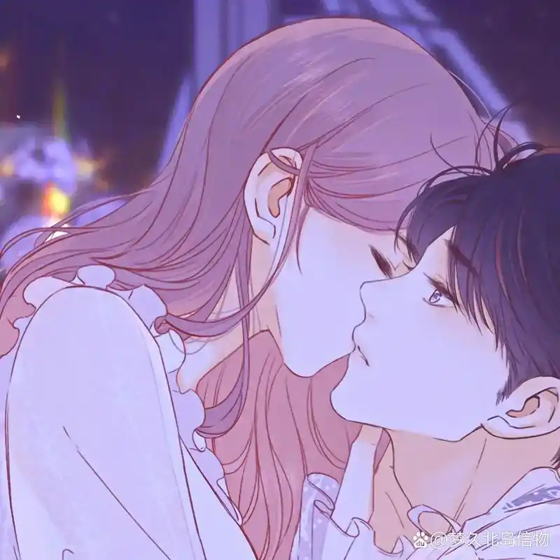 漫画难哄Ⅰ情侣头像 桑延78温以凡梦游kiss太甜啦自截自调