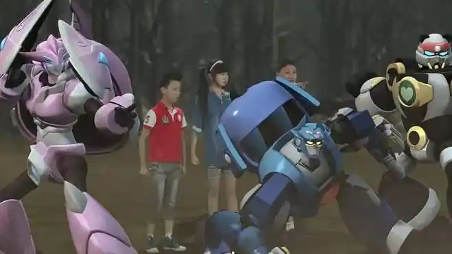 快乐酷宝:蝇雄哥的歌声太强大了,洛奇直接被震飞了-母婴亲子视频-搜狐