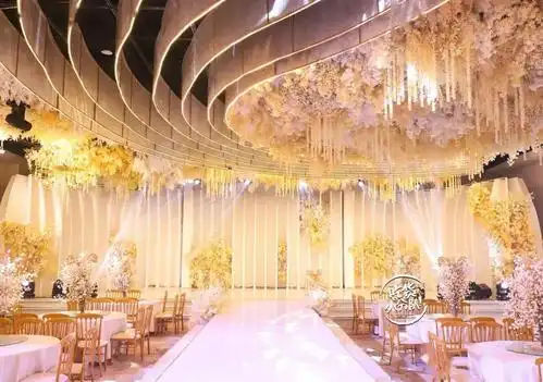 10000平米5大宴会厅商丘香榭丽宫婚礼庄园简介