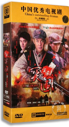 正版电视剧 突围突围 12dvd 精装版 傅程鹏 潘雨辰