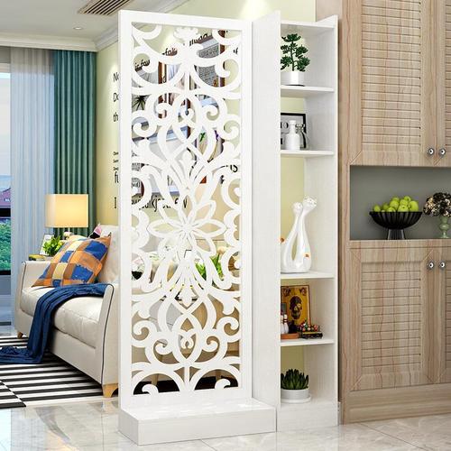 中式屏风隔断装饰客厅多层板简约现代小户型卧室玄关双面移动座屏