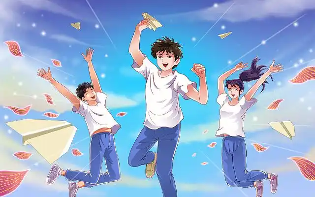 最美的青春图片