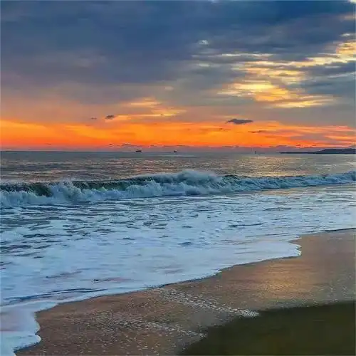 一切都是余生要做的好看,晚安,带回家偷偷装一把温柔的海风海边背景图