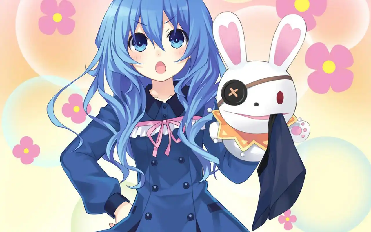 日漫《约会大作战》四糸乃卡通人物图片桌面壁纸-卡通动漫-手机壁纸