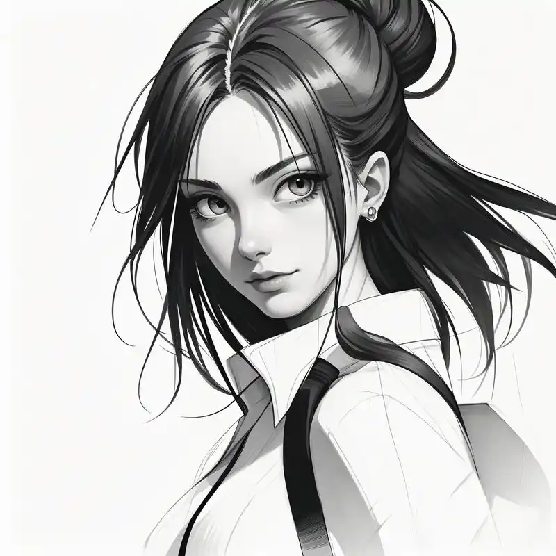 黑白头像女,冷酷又霸气90