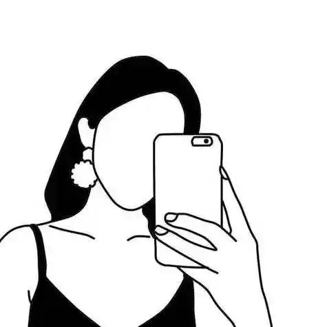 ins极简风手绘头像