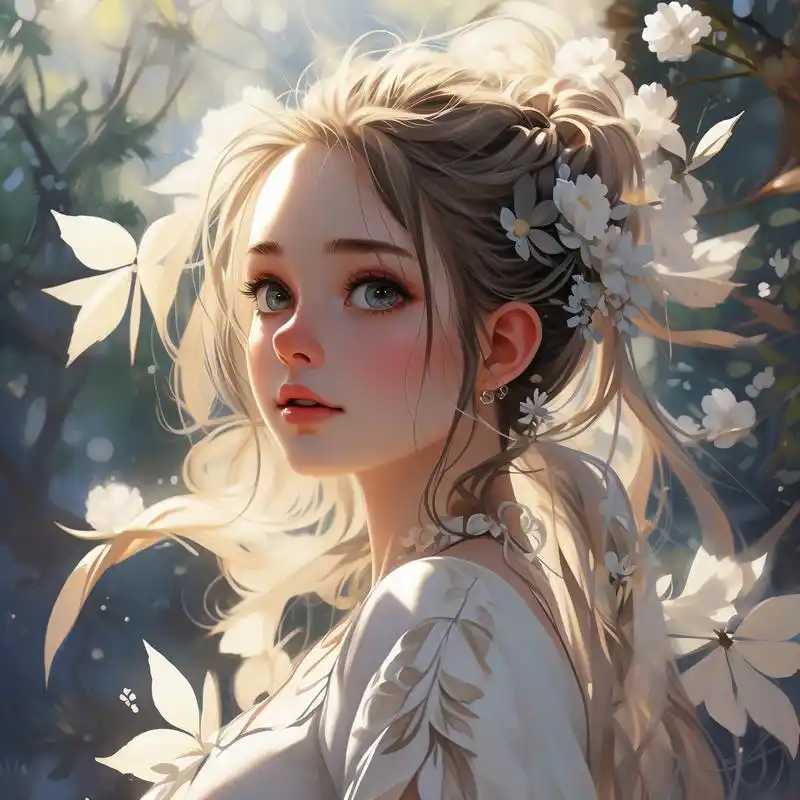 这些仙气十足的高颜值女生头像,简直是视觉盛宴啊!