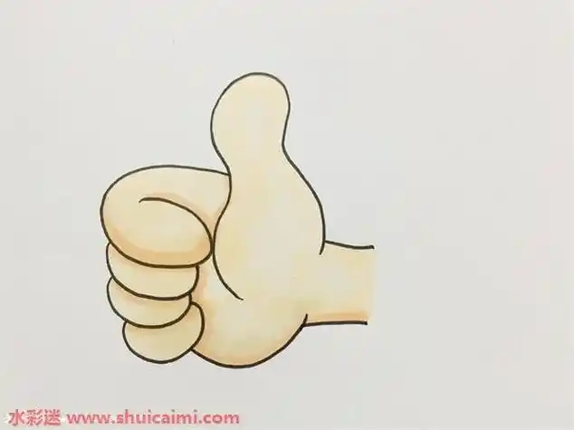 小手简笔画涂色