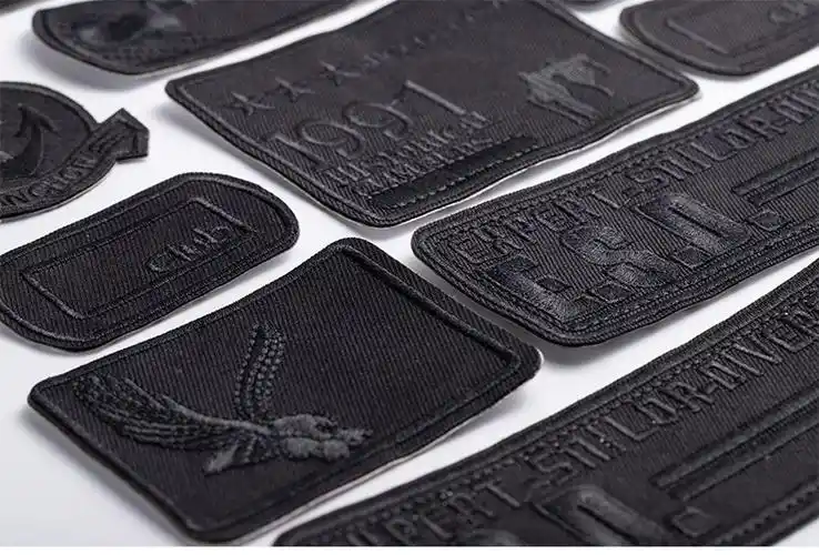 每个快递消毒发出自粘免缝黑色服补丁贴补衣服贴破洞修复刺绣布贴修补