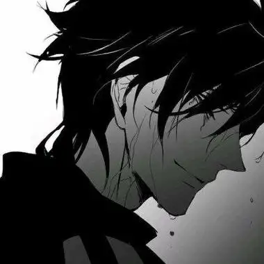 二次元男生头像头像动漫男生头像丧图丧红眼头像画男暗黑