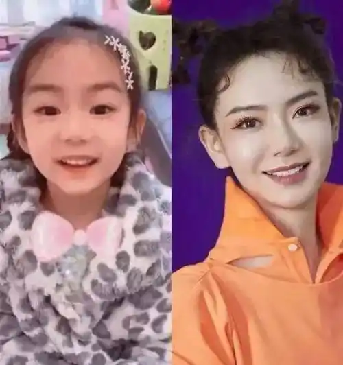 戚薇女儿现在像爸爸李承铉了,引争议!_lucky_长相_性格