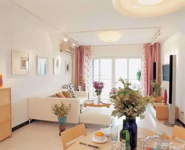 简约温馨两室两厅一卫改三室装修实景图_装信通网效果图